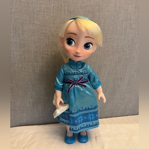 Disney Store Animators' Collection Elsa Doll  Frozen 16'' - Picture 1 of 8